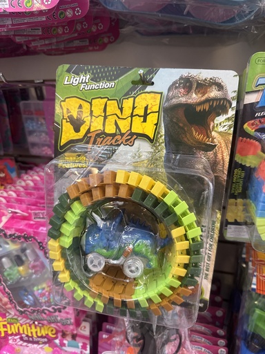 [RN-IJ1358] Pista Circular con Auto a Pila Dinos Art. VP2407