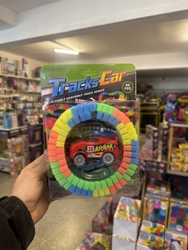 [RN-IJ1285] Pista Circular con Auto a Pilas x80pz Art. 1285