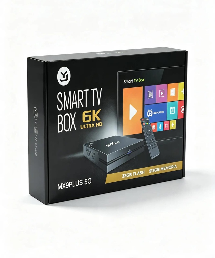 [PREBBMX9PLUS] TV BOX CON MAGMA Y NETFLIX 6K