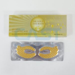 MASCARILLA PARA OJO {COS74} DORADO -CAJA X10