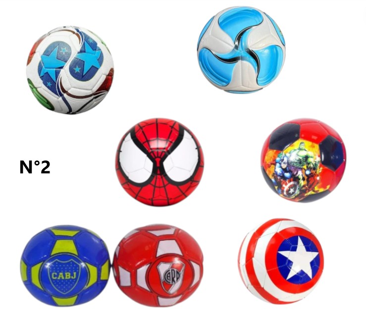 PELOTA N°2 PERSONAJES MARVEL PF-01