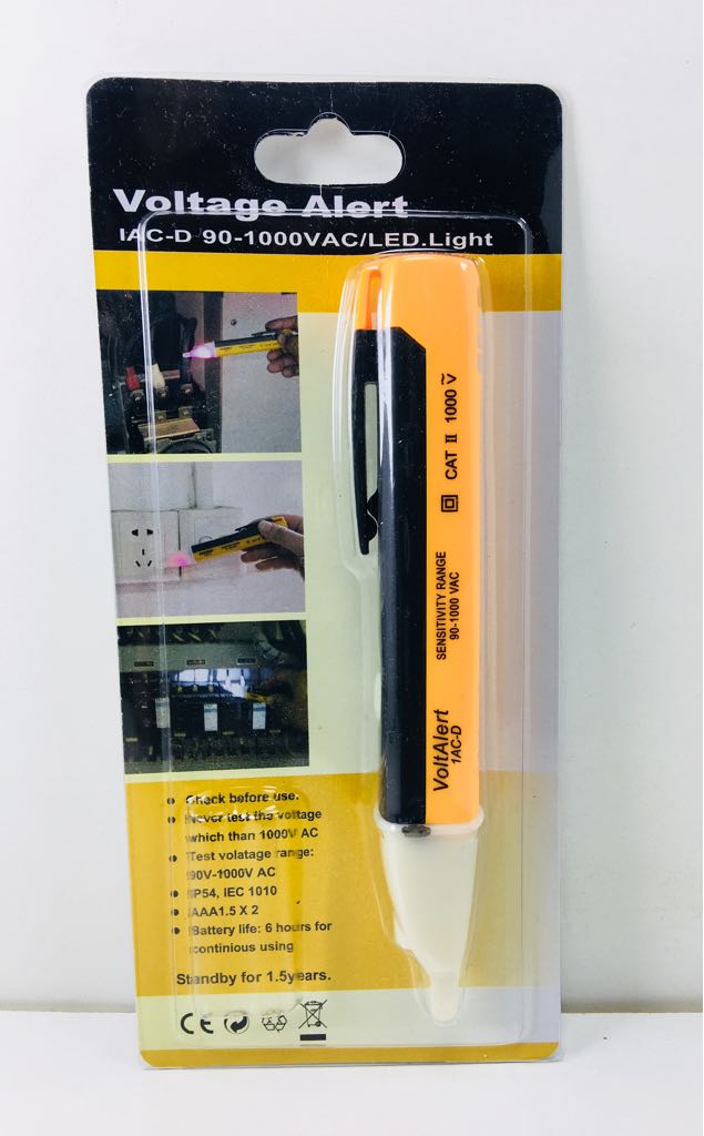 LAPIZ TESTER VOLTAJE C/LUZ MELECH-222