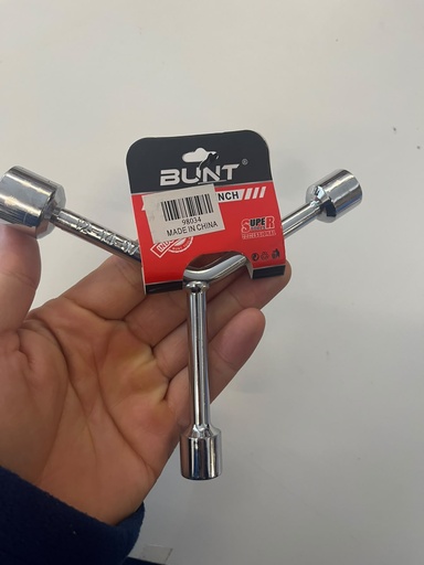 [PREPLNEGLLAVECRUZTUBON121417] Llave cruz tubo n° 12-14-17