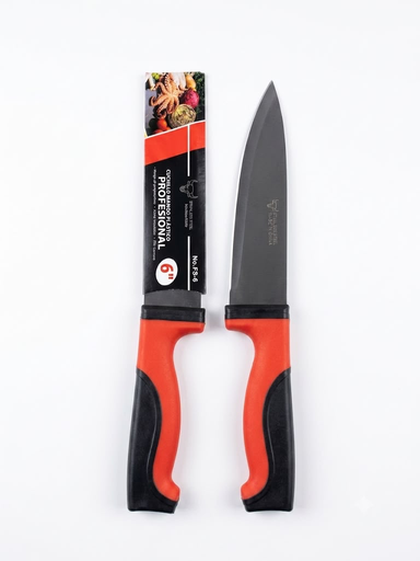 [PL1240] Cuchilla 6" Mango Negro Art. 1240 27C