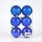 Set Esferas Navideñas Grandes 8cm x6