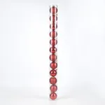 Tubo Esferas Navideñas Medianas 6cm x12