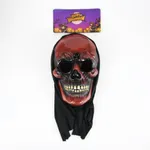 Máscara de Calavera con Velo de Tela x12