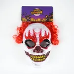 Máscara de Payaso Diabólico con Peluca x12