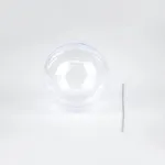 Esferas Navideñas Transparentes (Set x5) x12u