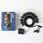 Guirnalda Solar de Luces Cálidas 5M (10 Lámparas)