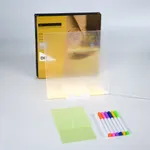 Pizarra Mágica de Dibujo LED Recargable (20x20 cm)
