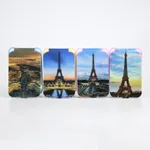Espejo doble cara con diseño de la Torre Eiffel x60