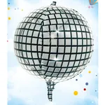 Globo 4D con diseño de cuadros (63cm) x12
