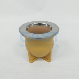 MATE NATIVO SIN BOMBILLA INOX. SUELA (6017Z)