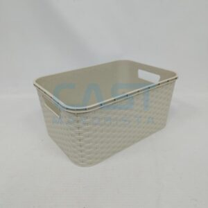 CANASTO RATAN N°2 C/ TAPA CHICO 36X25X16CM