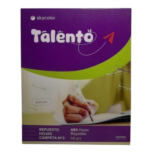 Repuesto Talento x480