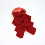Set de 3 moños navideños (12cm) x12
