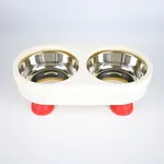 Comedero doble para mascotas