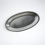 Plato con Forma Oval Rústico (27.5 cm)