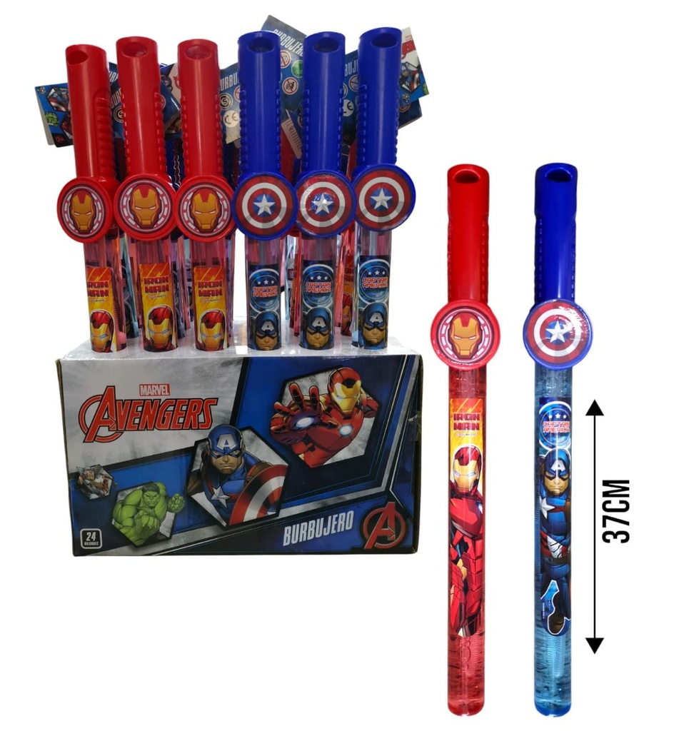 BURBUJERO IRO MAN/ CAPITAN AMERICA