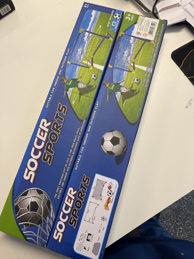 [RNIJ1415] Juego Arco de Futbol 55CM X 36CM X 24CM + Pelota