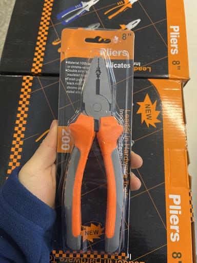 [RNIGF124] Pinza Alicate Universal 8" Art.124