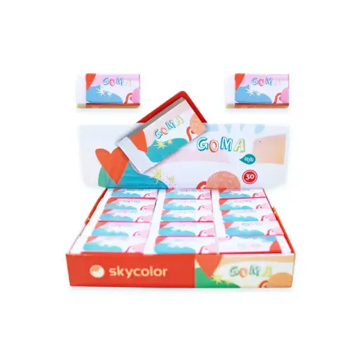 [SKJJ30301B] Goma Lapiz Blanca Sky Color Art. 301