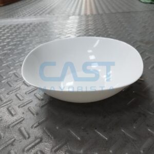ENSALADERA CUADRADA 24CM VIDRIO OPAL