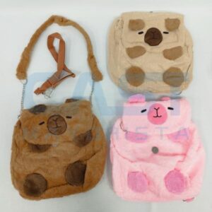 MOCHILA CAPYBARA {WD603} 27X25CM