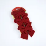 Set de 3 moños navideños (10cm) x12