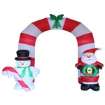 Arco navideño inflable