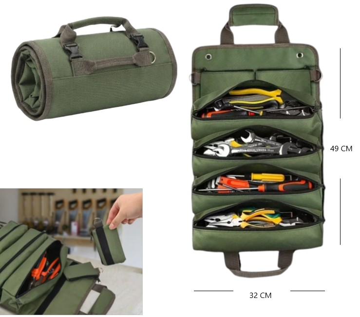 BOLSO ENROLLABLE DE HERRAMIENTAS