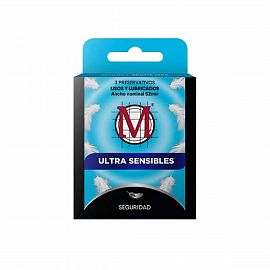 M-Forte Preservativo Ultra Sensacion x 3un.