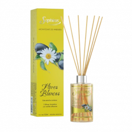 Saphirus Difusor Bambu Flores Blancas