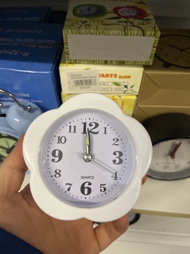 [RN-IG1202] Reloj despertador flor  1202