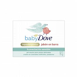 Dove Baby Jabón Hipoalergénico Humectación Sensible 75g
