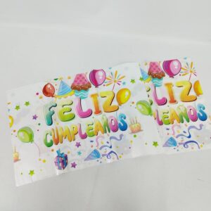 MANTEL PAPEL ALUMINIO P/ CUMPLE 1.37X183M