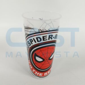 VASO TRAGO LARGO SPIDERMAN