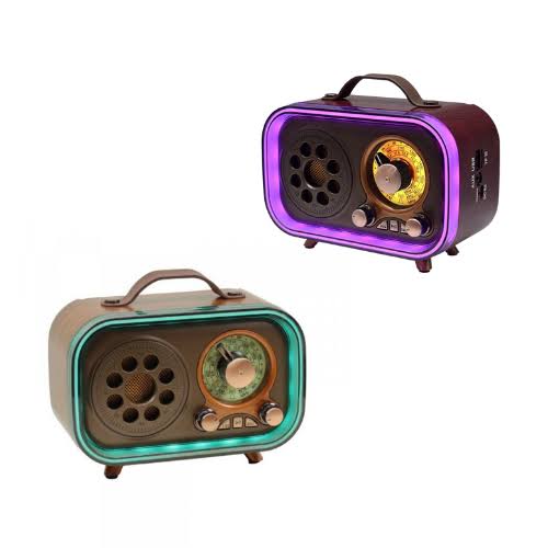 [PREBBMK265BT] RADIO VINTAGE AM-FM-BT RECARGABLE