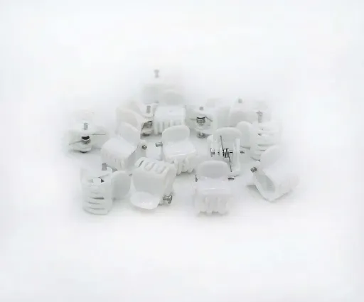 [FX117313] Brochecitos Blancos x100 Art. 117313