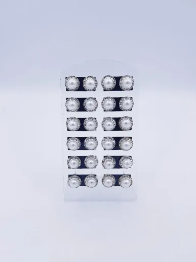 Aritos Perla x12 c/corona Art. 118972