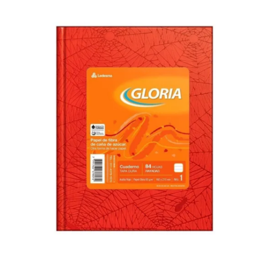 Cuaderno Gloria x 84 T/D Forrado (Yellow)