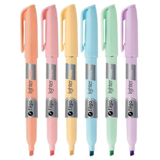 Resaltador Fino Filgo Pastel (Orange)