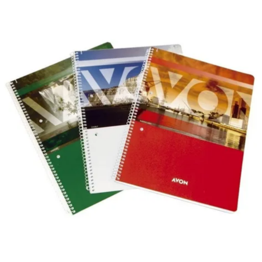 [ML363136] Cuadernillo Universitario Avon x 80 hojas Rayadas