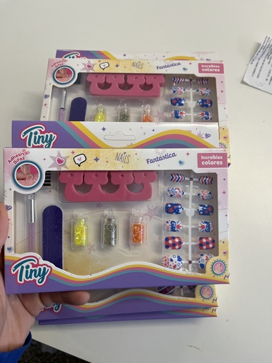[PRECTNEGCTBHAR53823] [CTBHAR53823] Set de Uñas Tiny Fashion Art.823