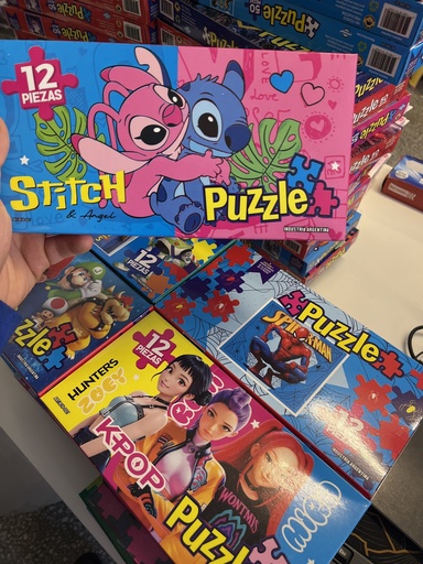 [PRECTNEGCTJNCORCH1027] [CTJNCORCH1027] Rompecabezas de Personajes 12pz