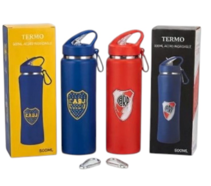 TERMO SPORT BOCA / RIVER 600ML