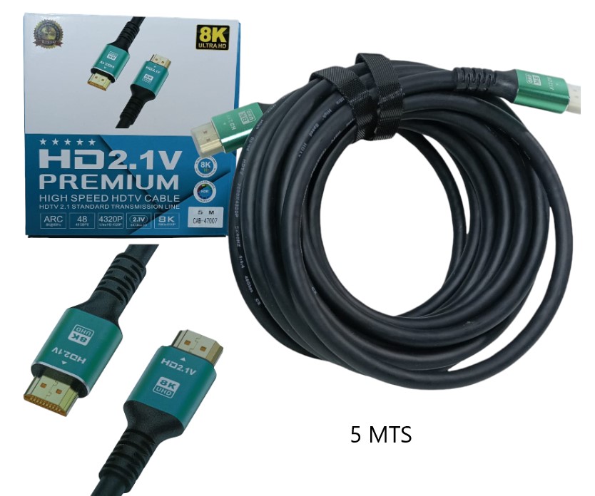 CAB-47034 CABLE HDMI REFORZADO 8K 2.1V 5M