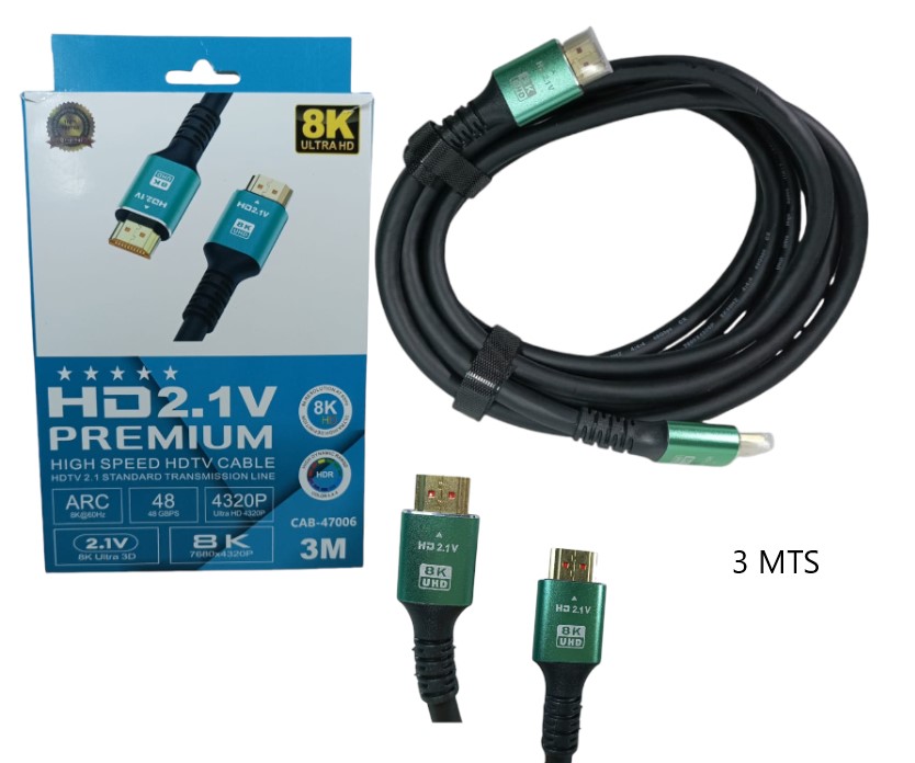 CAB-47033 CABLE HDMI M3 8K 2.1
