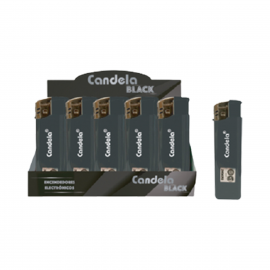 ENCENDEDOR CANDELA BLACK ELECTRONICO X 20 UN.